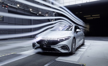 2022 Mercedes-Benz EQS Aerodynamics Wallpapers 450x275 (114)