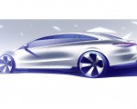2022 Mercedes-Benz EQS Design Sketch Wallpapers 150x120