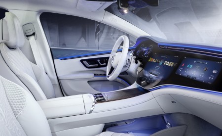 2022 Mercedes-Benz EQS Interior Wallpapers  450x275 (55)