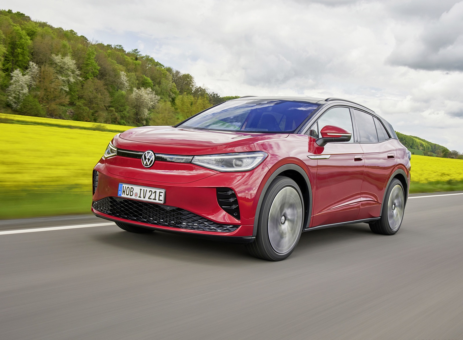 2022 Volkswagen ID.4 GTX Front Three-Quarter Wallpapers (9)