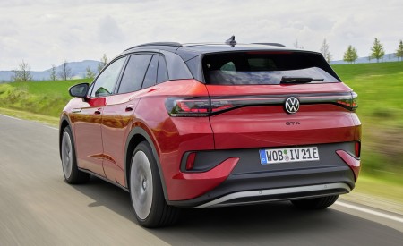 2022 Volkswagen ID.4 GTX Rear Three-Quarter Wallpapers 450x275 (4)
