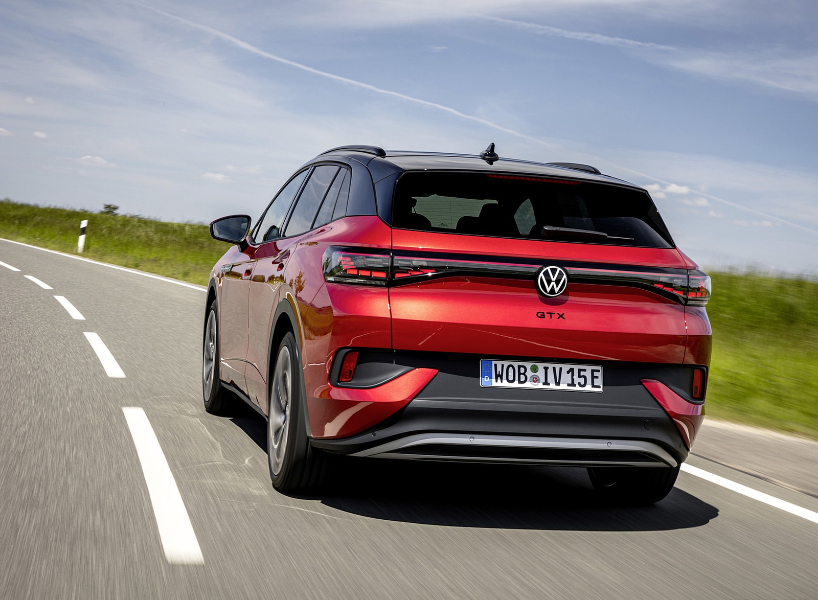 2022 Volkswagen ID.4 GTX Rear Wallpapers (2)