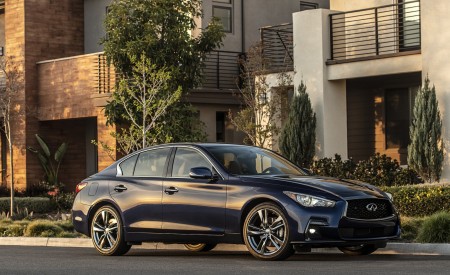 2021 Infiniti Q50 Signature Edition Front Three-Quarter Wallpapers  450x275 (3)