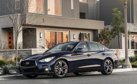 2021 Infiniti Q50 Signature Edition Front Three-Quarter Wallpapers 450x275 (4)