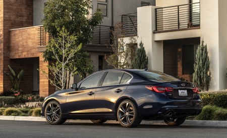 2021 Infiniti Q50 Signature Edition Rear Three-Quarter Wallpapers  450x275 (5)