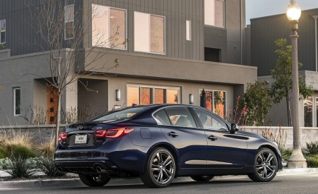 2021 Infiniti Q50 Signature Edition Rear Three-Quarter Wallpapers 450x275 (6)