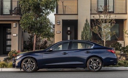 2021 Infiniti Q50 Signature Edition Side Wallpapers 450x275 (7)