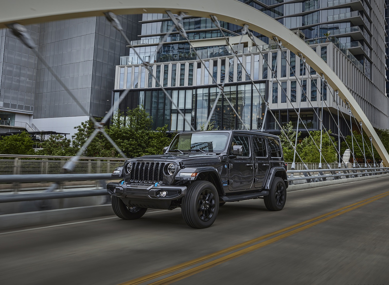 2021 Jeep Wrangler High Altitude 4xe Front Three-Quarter Wallpapers (15)