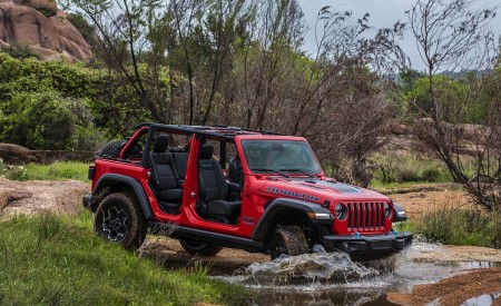 2021 Jeep Wrangler Rubicon 4xe Front Three-Quarter Wallpapers 450x275 (2)