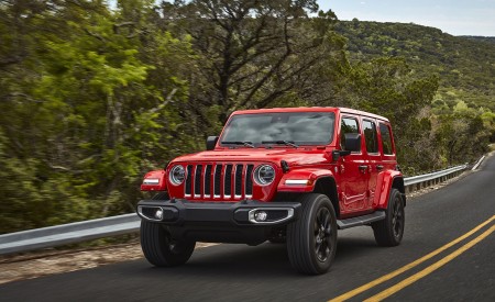 2021 Jeep Wrangler Sahara 4xe Front Wallpapers 450x275 (8)