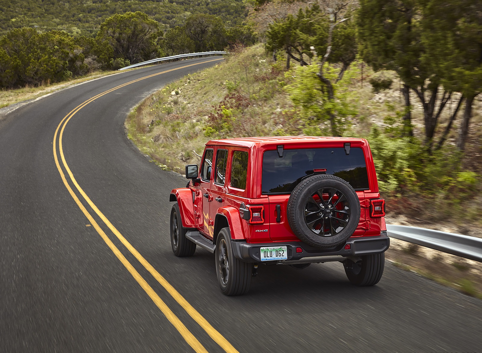 2021 Jeep Wrangler Sahara 4xe Rear Wallpapers  (9)