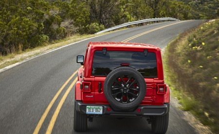 2021 Jeep Wrangler Sahara 4xe Rear Wallpapers  450x275 (10)