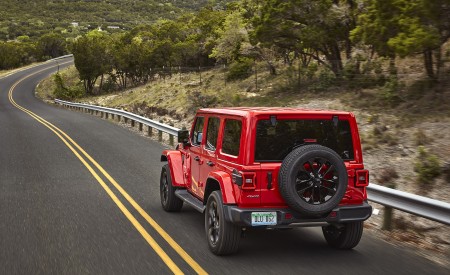 2021 Jeep Wrangler Sahara 4xe Rear Wallpapers 450x275 (12)