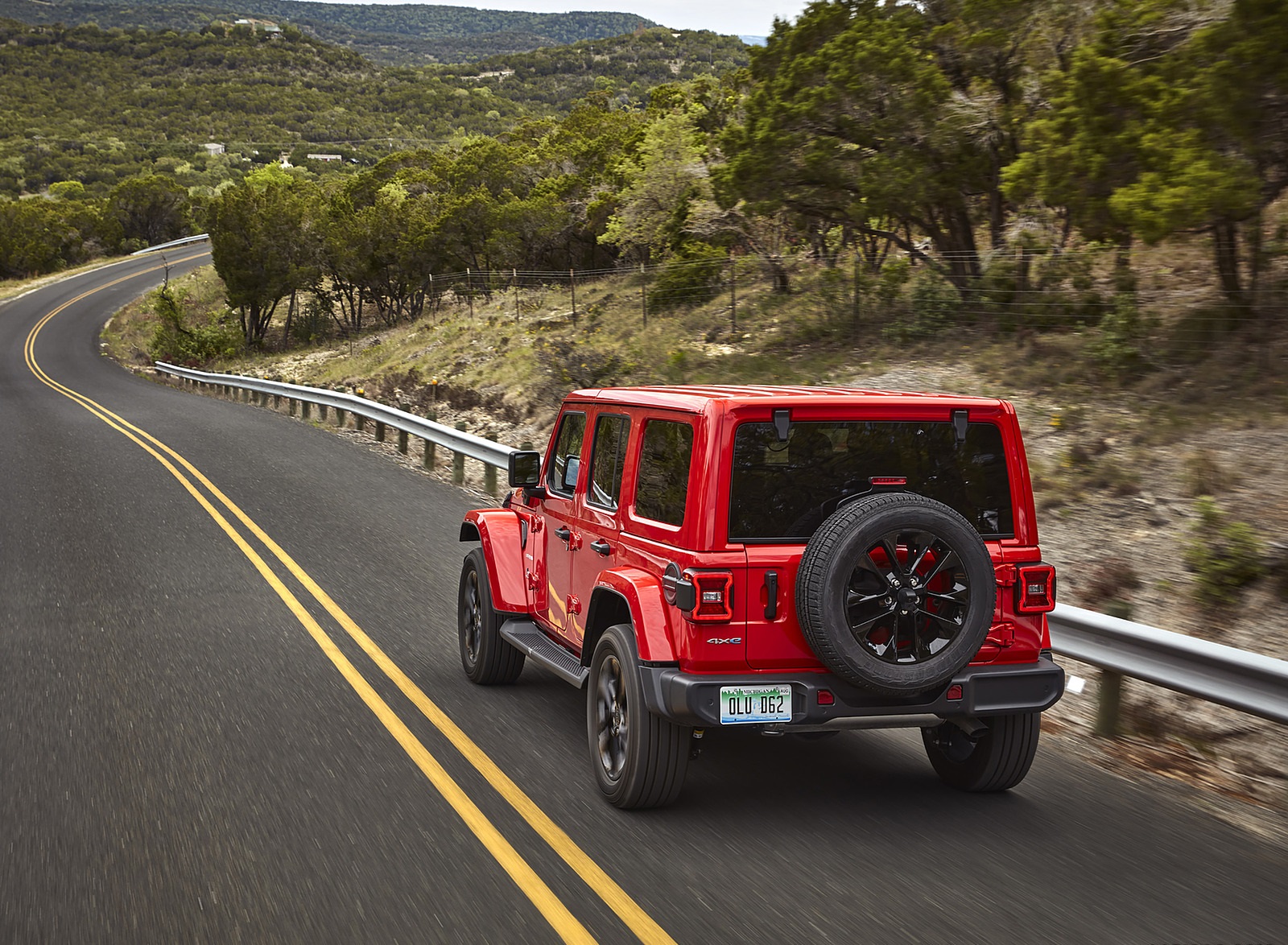 2021 Jeep Wrangler Sahara 4xe Rear Wallpapers (12)