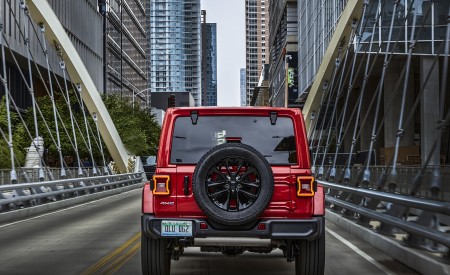 2021 Jeep Wrangler Sahara 4xe Rear Wallpapers 450x275 (5)