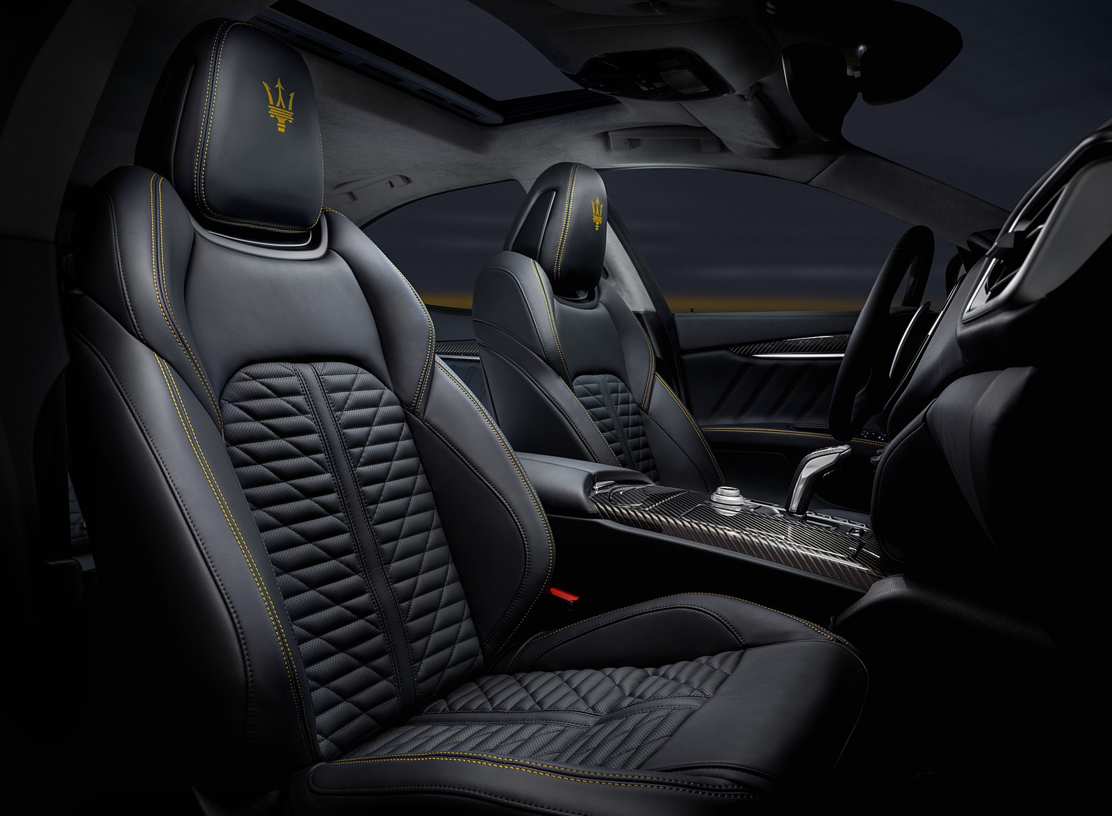 2021 Maserati Ghibli F Tributo Special Edition Interior Wallpapers (7)