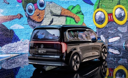 2021 Mercedes-Benz EQT Concept Rear Three-Quarter Wallpapers 450x275 (6)