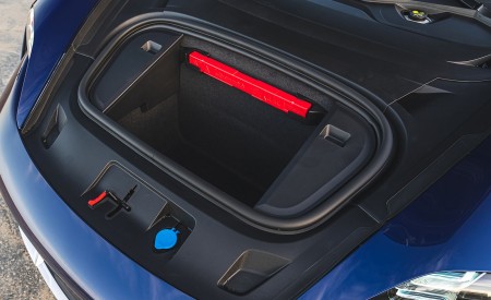 2022 Porsche Taycan Turbo Cross Turismo (Color: Gentian Blue) Front Storage Compartment Wallpapers 450x275 (77)