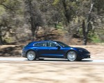 2022 Porsche Taycan Turbo Cross Turismo (Color: Gentian Blue) Front Three-Quarter Wallpapers 150x120