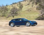 2021 Porsche Taycan Turbo Cross Turismo (Color: Gentian Blue) Front Three-Quarter Wallpapers 150x120