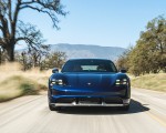 2021 Porsche Taycan Turbo Cross Turismo (Color: Gentian Blue) Front Wallpapers 150x120