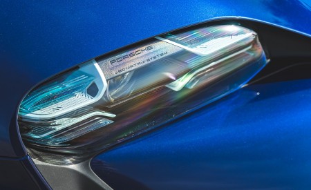2022 Porsche Taycan Turbo Cross Turismo (Color: Gentian Blue) Headlight Wallpapers 450x275 (75)