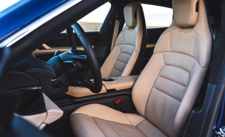 2022 Porsche Taycan Turbo Cross Turismo (Color: Gentian Blue) Interior Front Seats Wallpapers 450x275 (89)