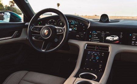 2022 Porsche Taycan Turbo Cross Turismo (Color: Gentian Blue) Interior Wallpapers 450x275 (85)