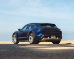 2022 Porsche Taycan Turbo Cross Turismo (Color: Gentian Blue) Rear Three-Quarter Wallpapers 150x120