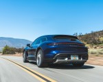 2022 Porsche Taycan Turbo Cross Turismo (Color: Gentian Blue) Rear Three-Quarter Wallpapers 150x120