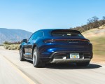 2022 Porsche Taycan Turbo Cross Turismo (Color: Gentian Blue) Rear Three-Quarter Wallpapers 150x120