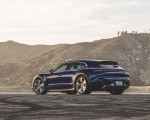 2022 Porsche Taycan Turbo Cross Turismo (Color: Gentian Blue) Rear Three-Quarter Wallpapers 150x120