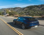 2022 Porsche Taycan Turbo Cross Turismo (Color: Gentian Blue) Rear Three-Quarter Wallpapers 150x120