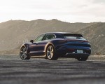 2022 Porsche Taycan Turbo Cross Turismo (Color: Gentian Blue) Rear Three-Quarter Wallpapers 150x120