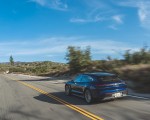 2021 Porsche Taycan Turbo Cross Turismo (Color: Gentian Blue) Rear Three-Quarter Wallpapers 150x120