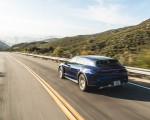 2021 Porsche Taycan Turbo Cross Turismo (Color: Gentian Blue) Rear Three-Quarter Wallpapers 150x120