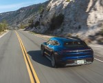 2021 Porsche Taycan Turbo Cross Turismo (Color: Gentian Blue) Rear Wallpapers 150x120