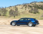 2022 Porsche Taycan Turbo Cross Turismo (Color: Gentian Blue) Side Wallpapers 150x120