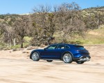 2022 Porsche Taycan Turbo Cross Turismo (Color: Gentian Blue) Side Wallpapers 150x120