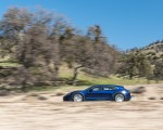 2022 Porsche Taycan Turbo Cross Turismo (Color: Gentian Blue) Side Wallpapers 150x120