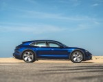 2022 Porsche Taycan Turbo Cross Turismo (Color: Gentian Blue) Side Wallpapers 150x120