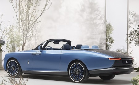 2021 Rolls-Royce Boat Tail Rear Three-Quarter Wallpapers 450x275 (4)