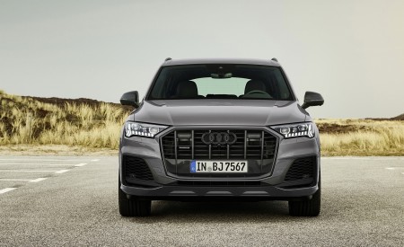 2022 Audi Q7 S Line Competition Plus (Color: Nardo Grey) Front Wallpapers 450x275 (5)