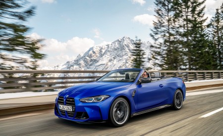 2022 BMW M4 Convertible Competition M xDrive Front Three-Quarter Wallpapers 450x275 (14)