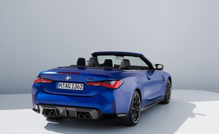 2022 BMW M4 Convertible Competition M xDrive Rear Wallpapers 450x275 (52)
