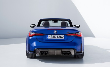 2022 BMW M4 Convertible Competition M xDrive Rear Wallpapers  450x275 (30)