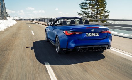 2022 BMW M4 Convertible Competition M xDrive Rear Wallpapers  450x275 (10)