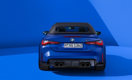 2022 BMW M4 Convertible Competition M xDrive Rear Wallpapers 450x275 (95)