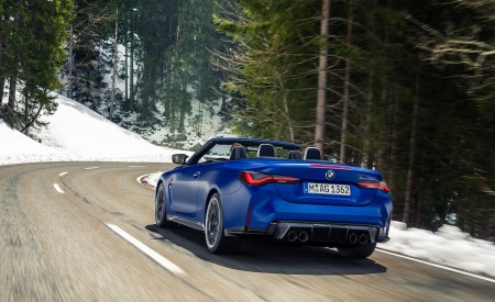 2022 BMW M4 Convertible Competition M xDrive Rear Wallpapers 450x275 (23)