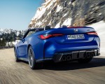 2022 BMW M4 Competition Convertible M xDrive Rear Wallpapers 150x120 (11)